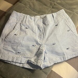 Vineyard vines women’s size 0 seersucker shorts